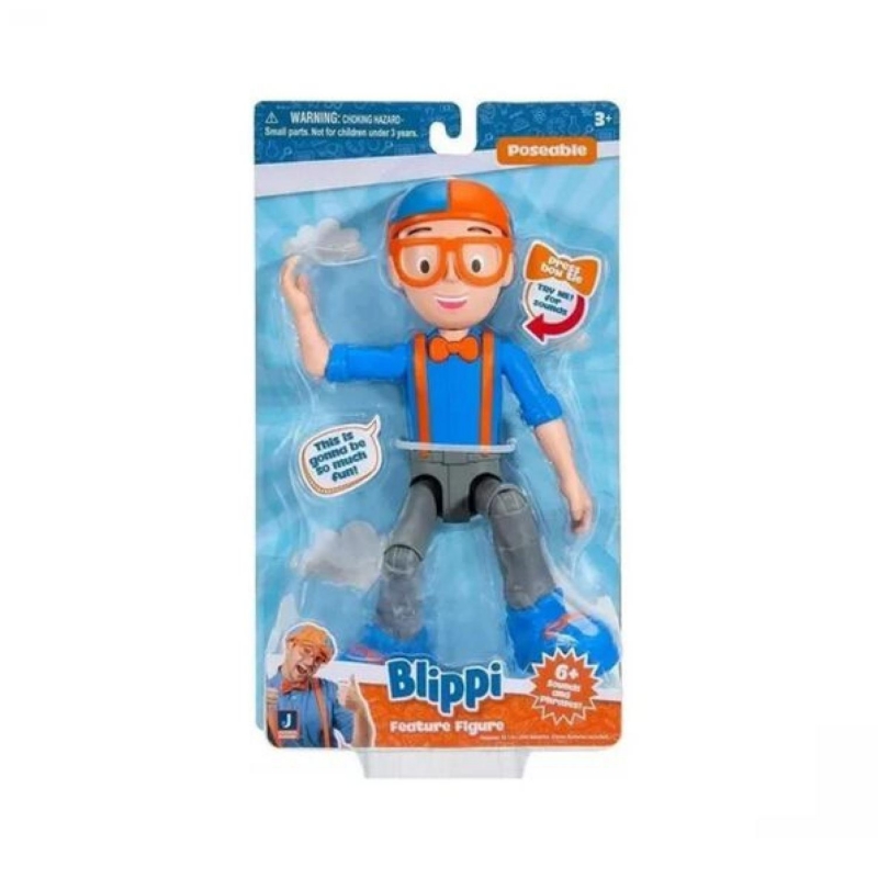 Foto 4 pulgar | Muñeca Toy Blippi De 25 Cm Con Sonido Para Niños Mayores De 3 Años - Venta Internacional.