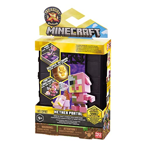 Foto 2 pulgar | Aventura De Toy Treasure X Minecraft Nether Portal - Venta Internacional