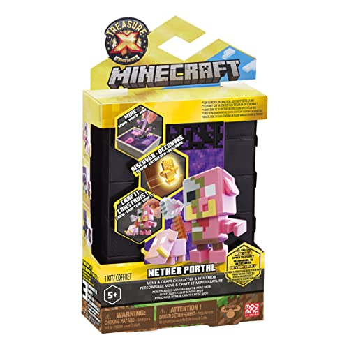 Foto 8 pulgar | Aventura De Toy Treasure X Minecraft Nether Portal - Venta Internacional