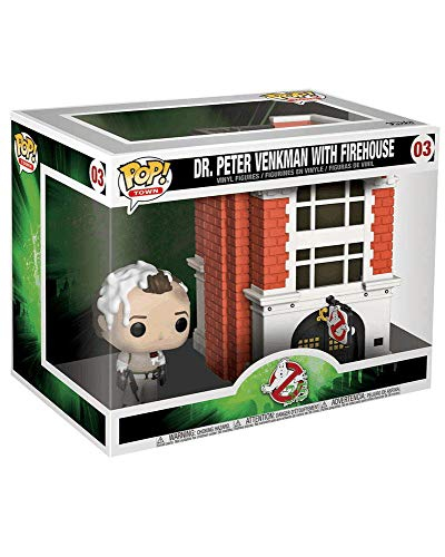 Funko Pop! Los Cazafantasmas Peter con Estación de Bomberos - Venta Internacional