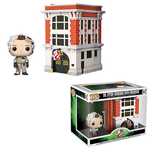 Foto 3 pulgar | Funko Pop! Los Cazafantasmas Peter con Estación de Bomberos - Venta Internacional