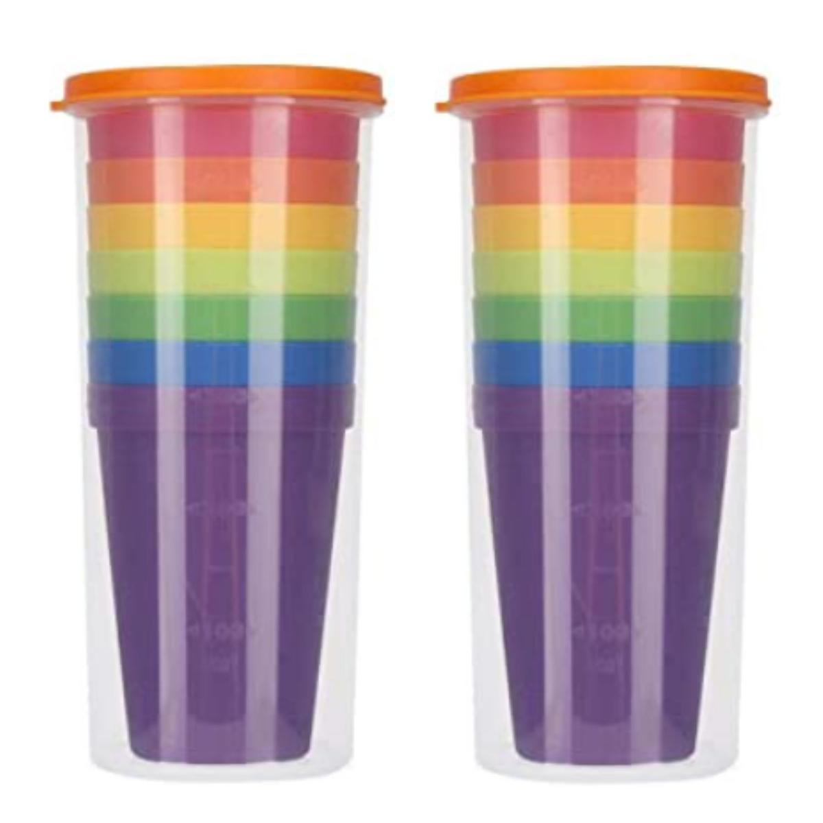 Foto 3 pulgar | Vasos Reutilizables Smilefun 2 Paquetes