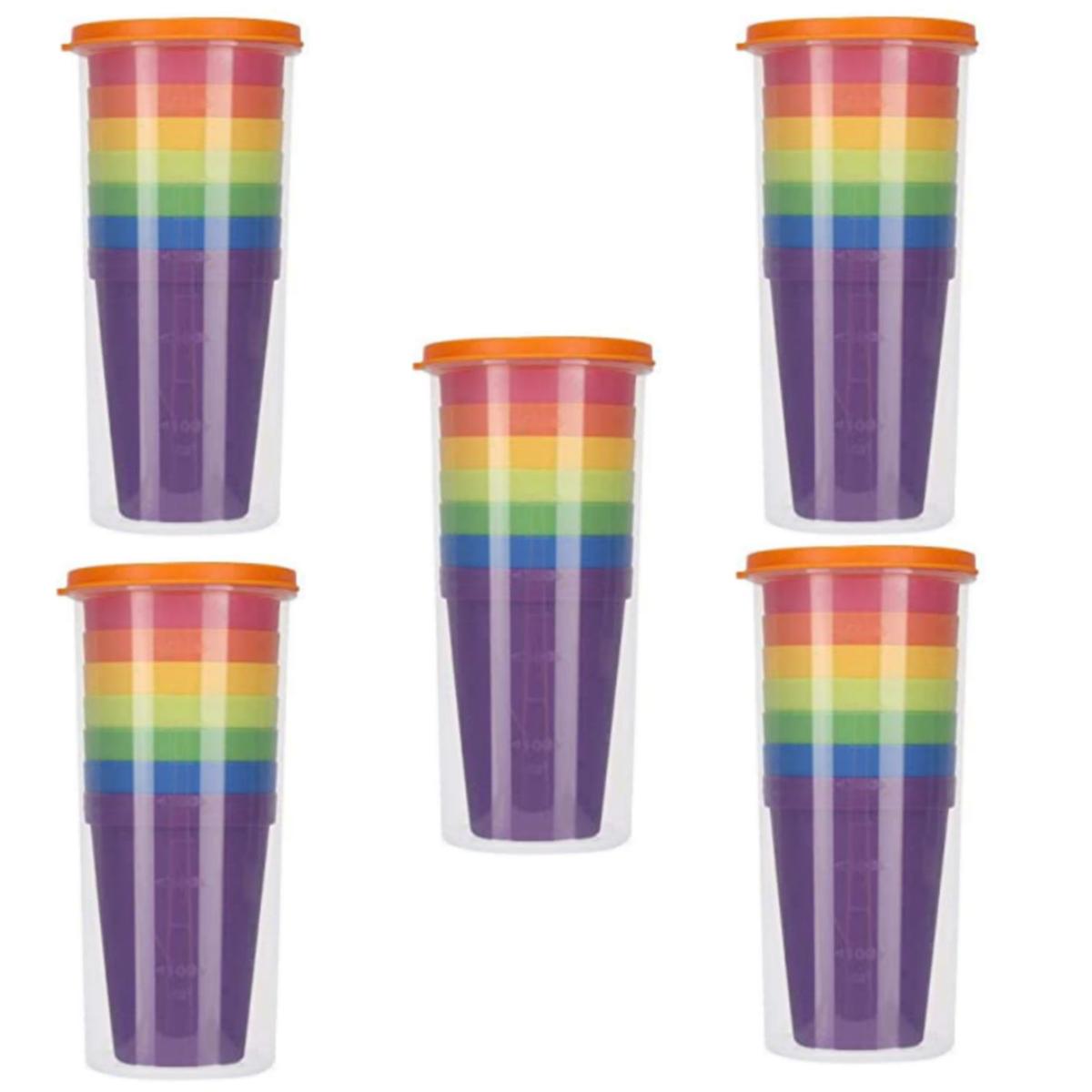 Foto 2 | Vasos Reutilizables Smilefun 5 Paquetes