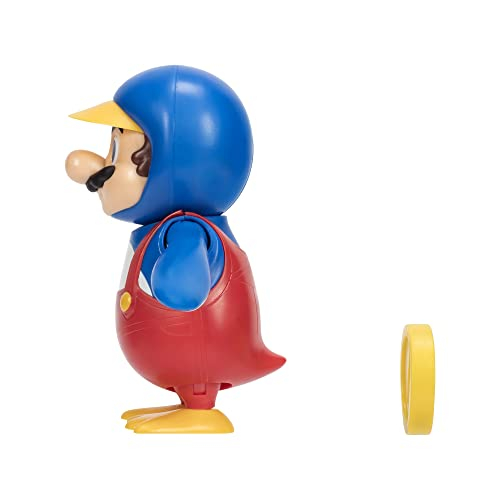 Foto 5 pulgar | Figura De Acción Super Mario Penguin Mario Con Coin Wave 26 - Venta Internacional.