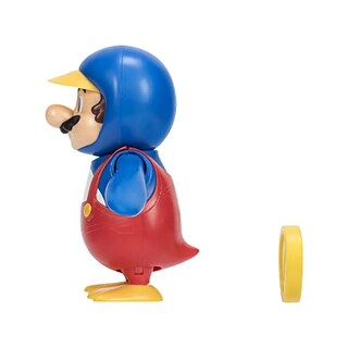 Foto 4 | Figura De Acción Super Mario Penguin Mario Con Coin Wave 26 - Venta Internacional.
