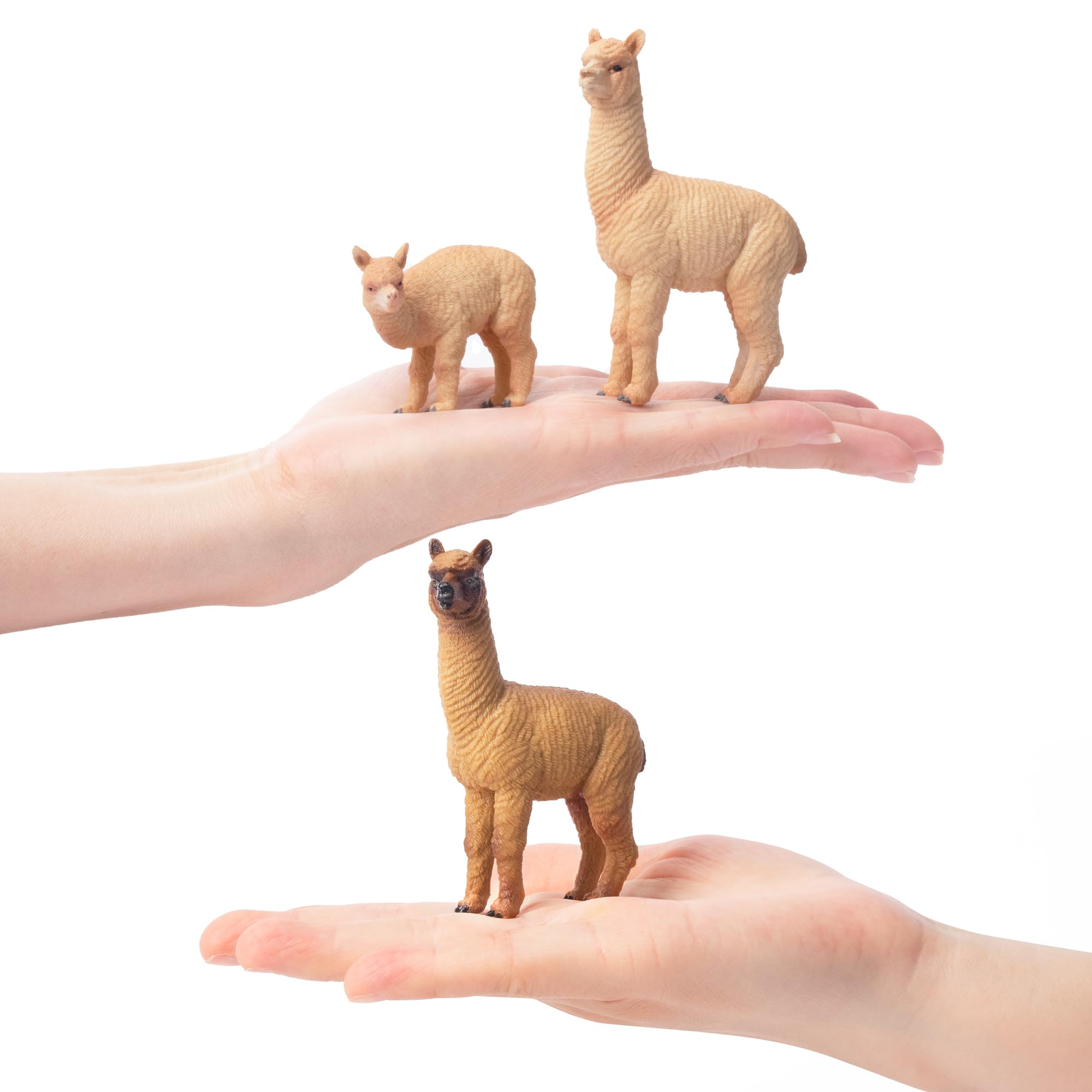 Foto 5 pulgar | Figuras De Alpaca Toymany, De Plástico Realista, 8 Unidades, Para Niños - Venta Internacional.