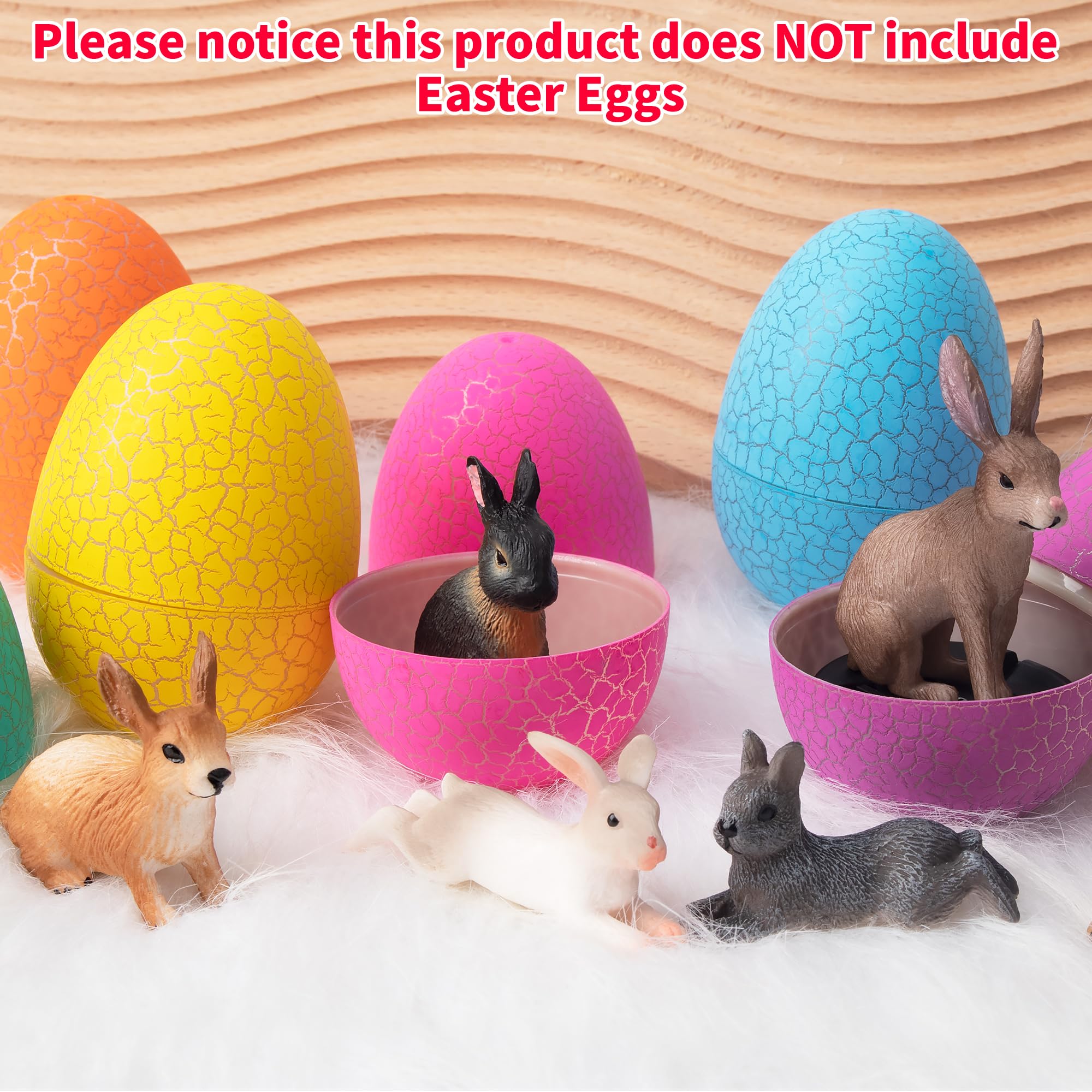 Foto 4 | Figuras Toymany Con Forma De Conejo De Pascua Y Animales De Granja, 10 Unidades - Venta Internacional.