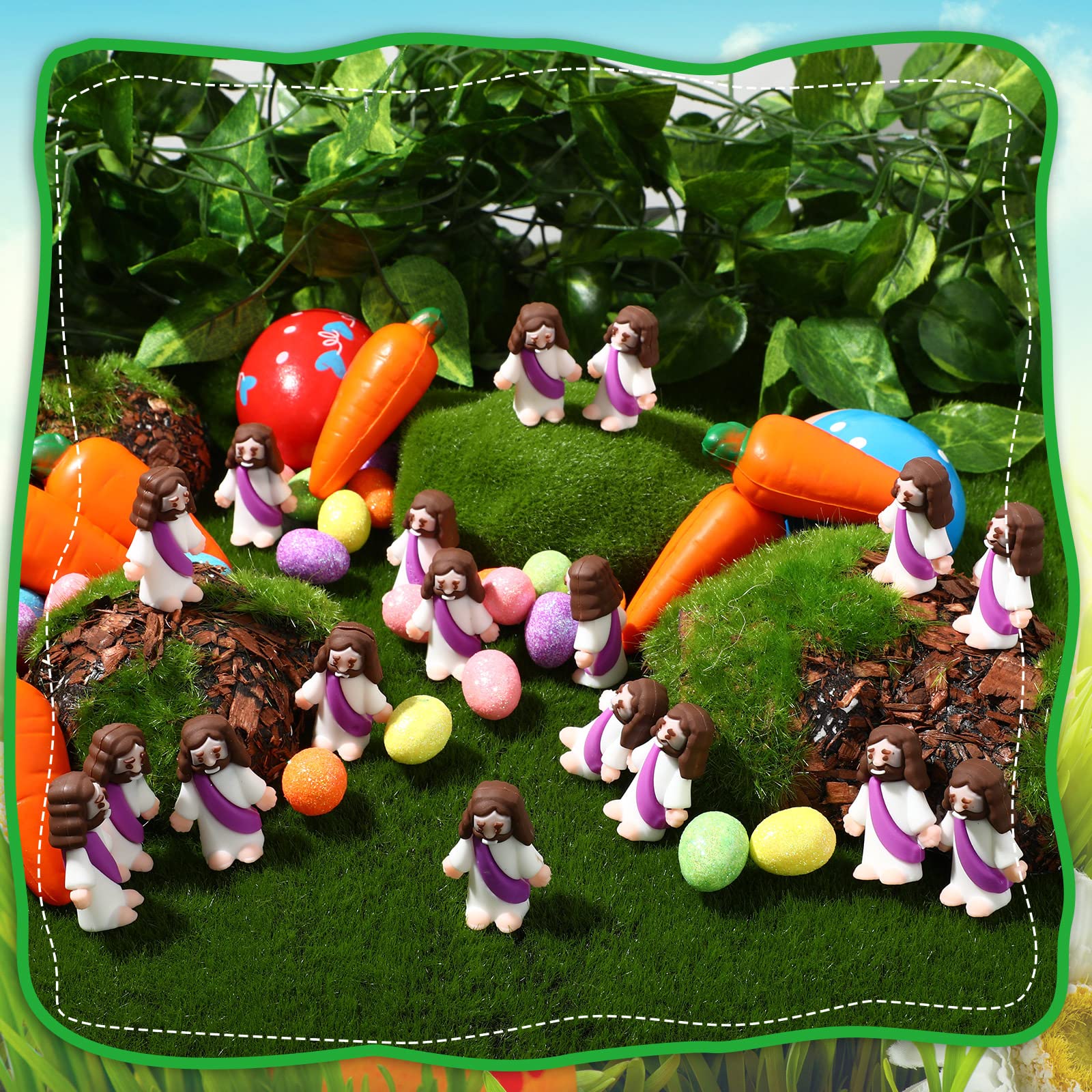 Foto 4 pulgar | Minifigurita De Goma De Jesús Sumind, 50 Unidades, Obsequios Para Fiestas De Pascua - Venta Internacional.