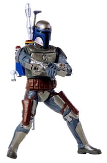 Foto 1 | Figura De Acción Star Wars Jango Fett Negra De 9,5 Cm Con Accesorios - Venta Internacional.