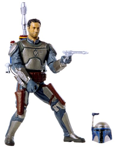 Foto 3 pulgar | Figura De Acción Star Wars Jango Fett Negra De 9,5 Cm Con Accesorios - Venta Internacional.