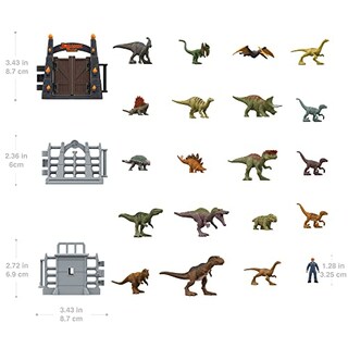 Foto 2 | Calendario De Adviento Jurassic World Dominion Con Cuenta Regresiva De 24 Días - Venta Internacional.