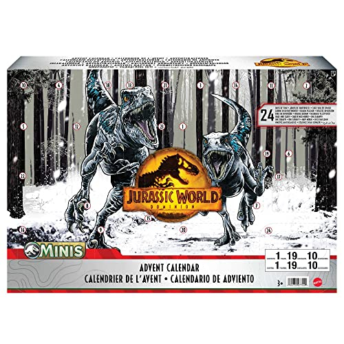Foto 7 pulgar | Calendario De Adviento Jurassic World Dominion Con Cuenta Regresiva De 24 Días - Venta Internacional.