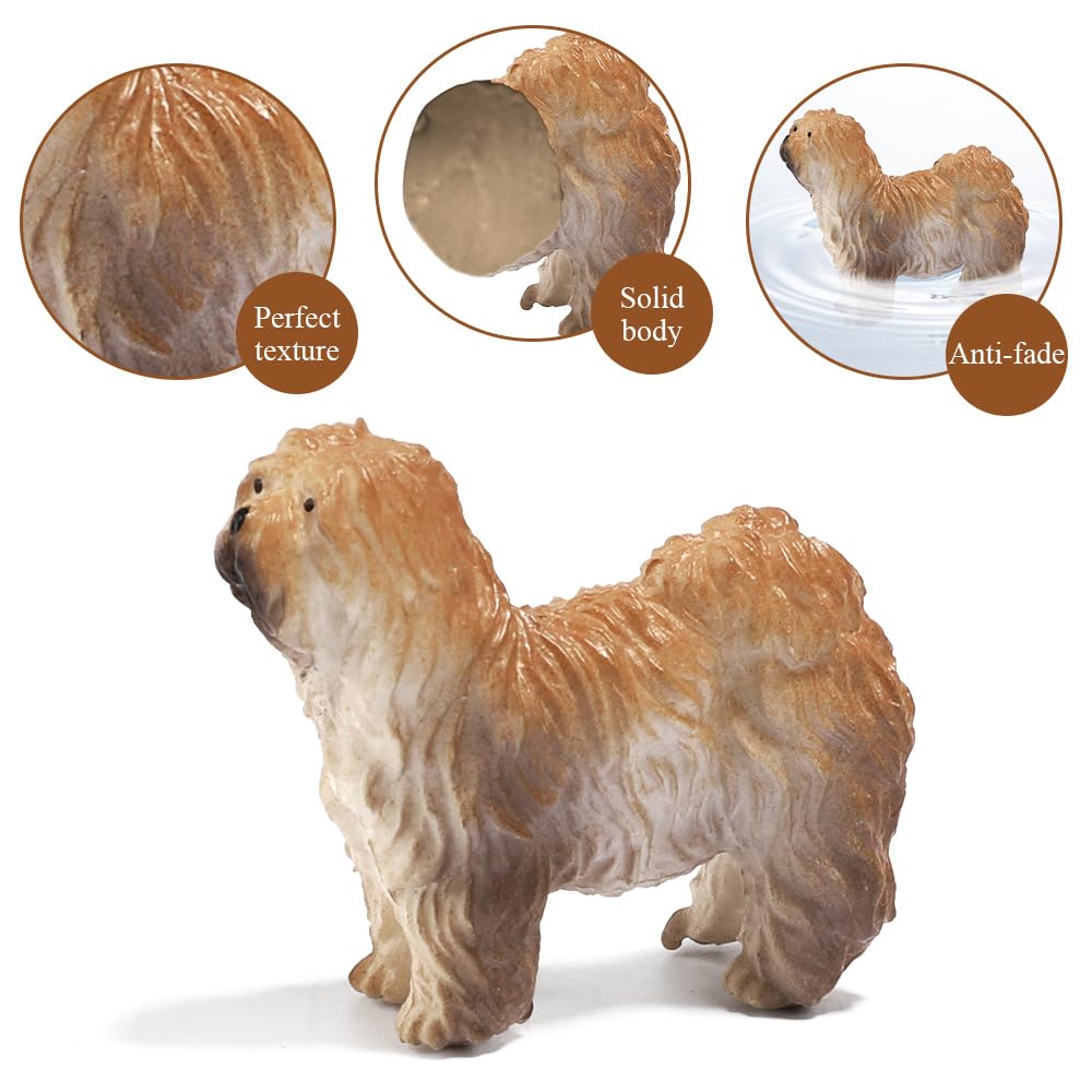 Foto 3 | Set De Juego Dog Figures Mini Tudou Con Caseta Para Perros, 12 Piezas - Venta Internacional.