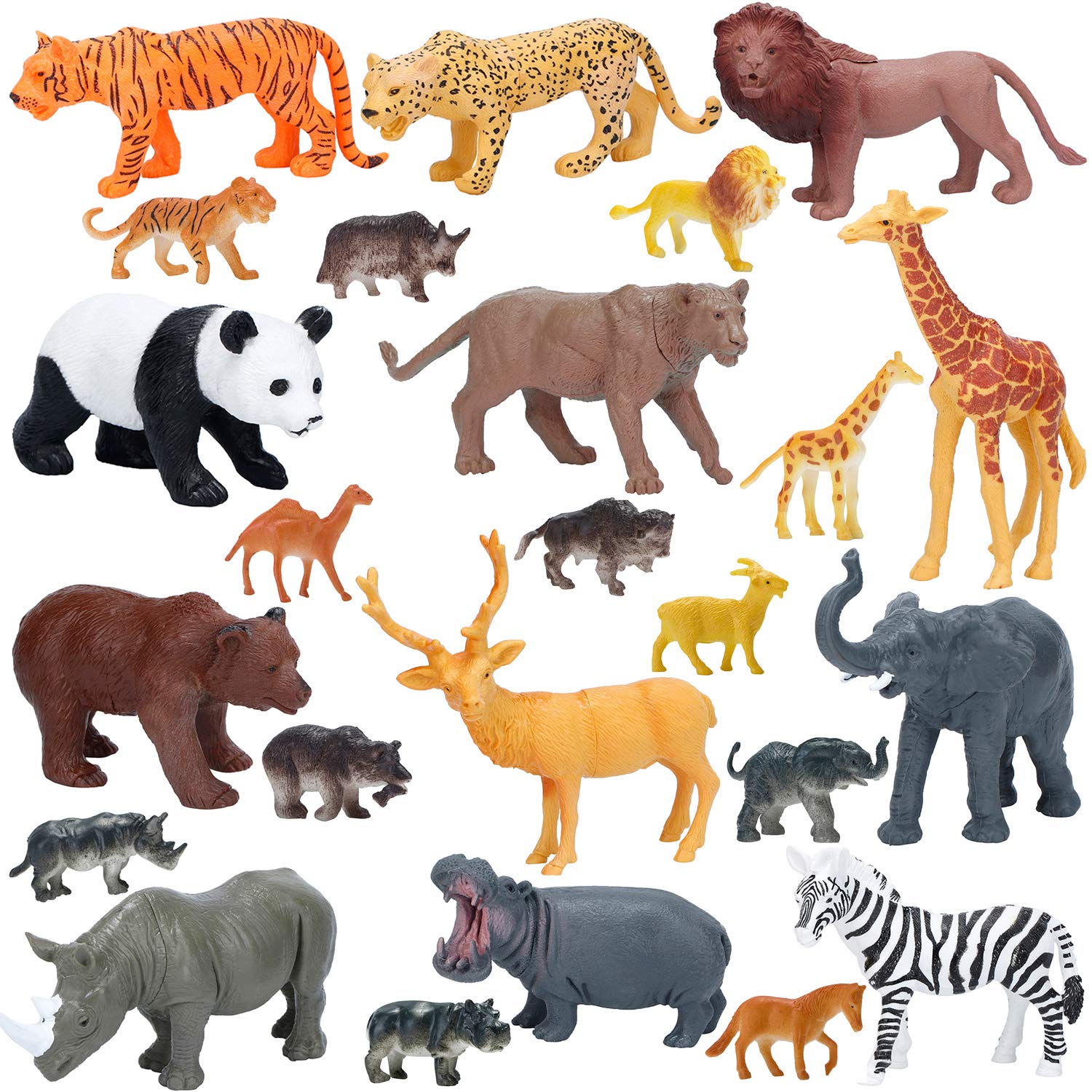 Foto 2 pulgar | Set De Juguetes Kimicare Jumbo Safari Con Figuras De Animales Para Niños - Venta Internacional.