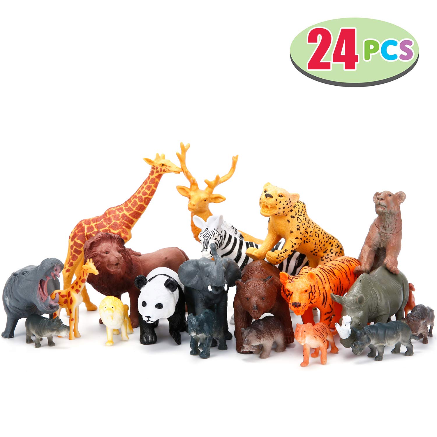Foto 3 pulgar | Set De Juguetes Kimicare Jumbo Safari Con Figuras De Animales Para Niños - Venta Internacional.