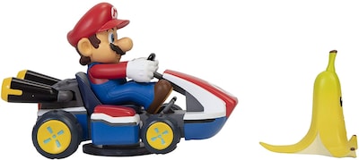 Foto 4 | Vehículo De Juguete Super Mario Spin Out 2.5 Mariokart - Mario Racer - Venta Internacional.