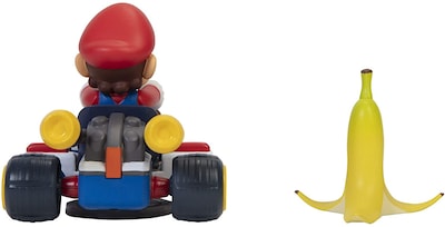 Foto 5 | Vehículo De Juguete Super Mario Spin Out 2.5 Mariokart - Mario Racer - Venta Internacional.