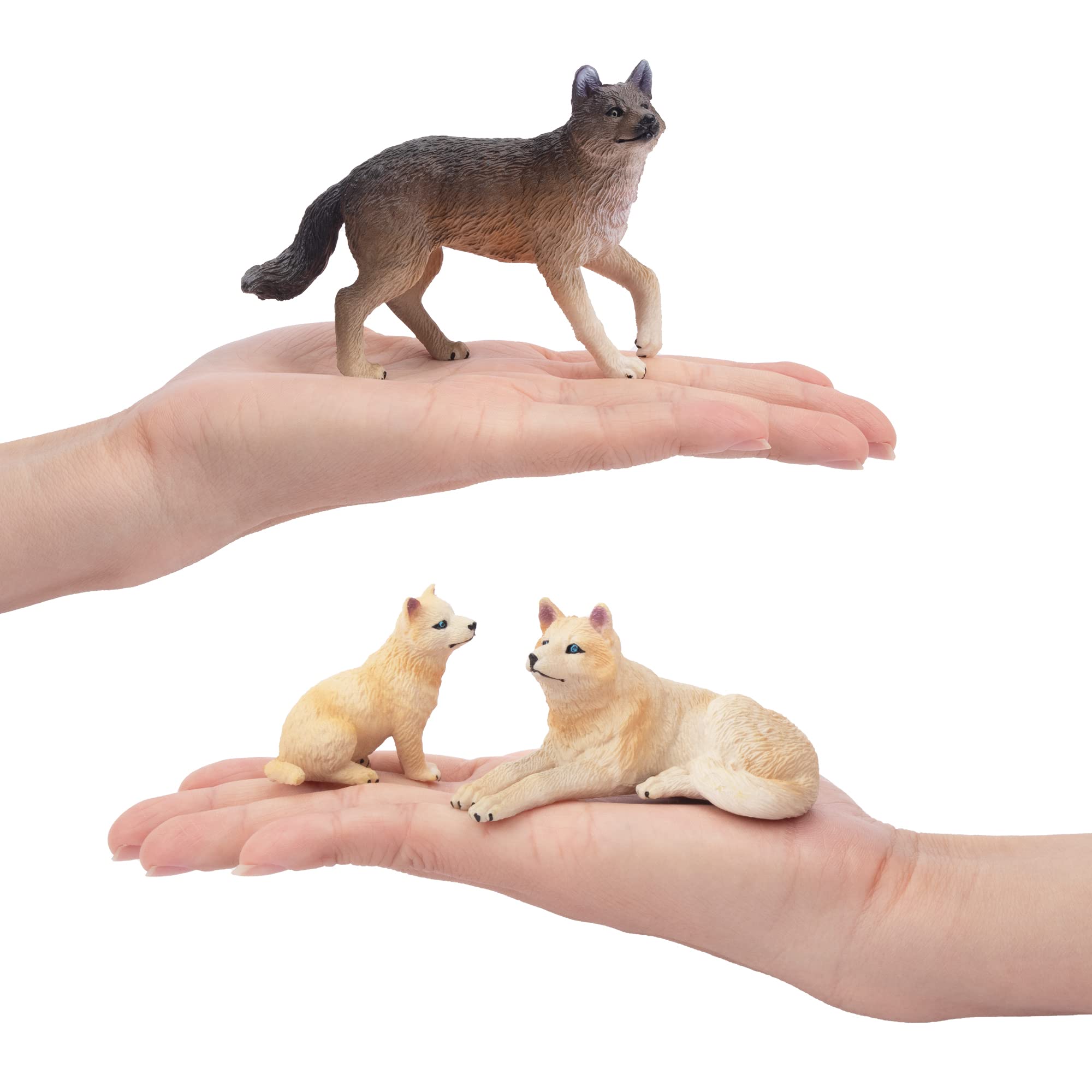 Foto 5 | Figuras De Animales De Juguete Toymany Wolf, 8 Unidades, Para Niños De 3 A 12 Años - Venta Internacional.