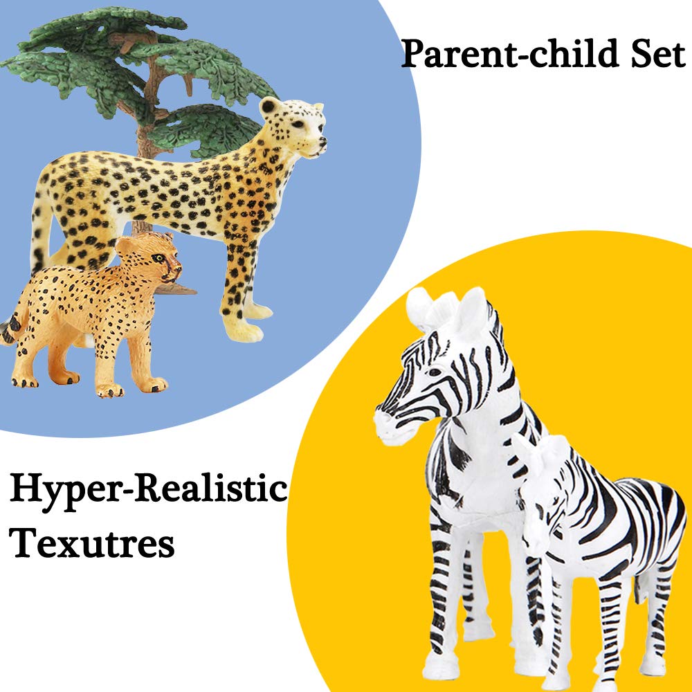 Foto 5 | Figuras Kimicare De Animales Toy Safari, 20 Piezas, Para Niños A Partir De 3 Años - Venta Internacional.