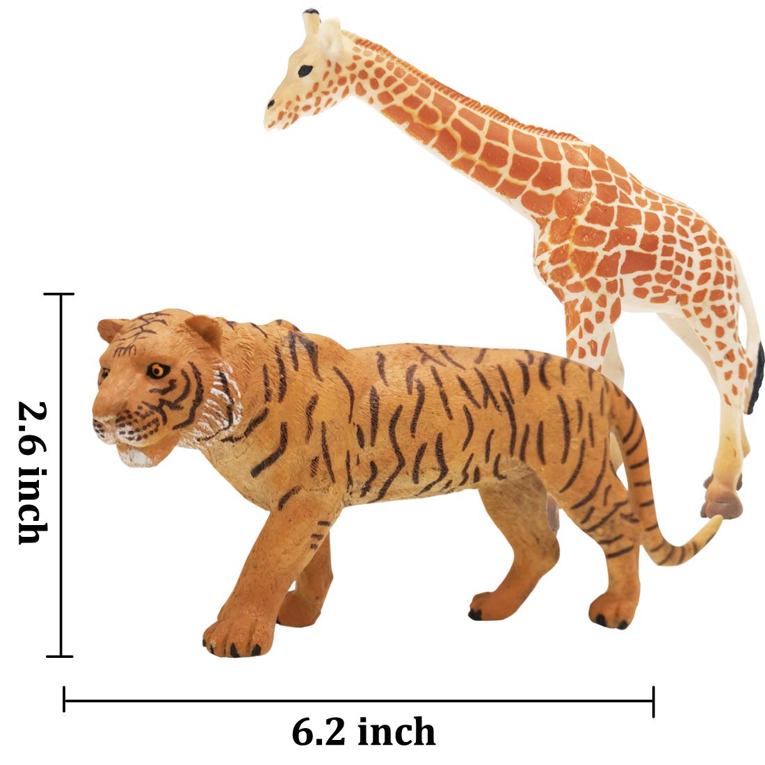 Foto 7 pulgar | Figuras Kimicare De Animales Toy Safari, 20 Piezas, Para Niños A Partir De 3 Años - Venta Internacional.