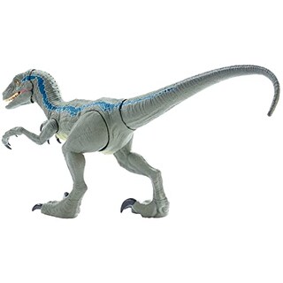 Foto 5 | Figura De Acción Jurassic World Toys Velociraptor Azul 45 Cm - Venta Internacional.