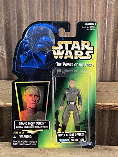 Star Wars Poder De La Fuerza Tarjeta Verde Grand Moff Tarkin Figura De Acción 3.75 Pulgadas - Venta Internacional.