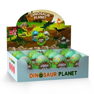Foto 1 | Huevos De Dinosaurio De Pascua Temi Luminous Con Figuras Y Árboles, Paquete De 12 - Venta Internacional.