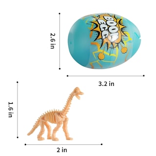 Foto 2 | Huevos De Dinosaurio De Pascua De Juguete Temi, Paquete De 12 Para Niños De 3 A 8 Años - Venta Internacional.
