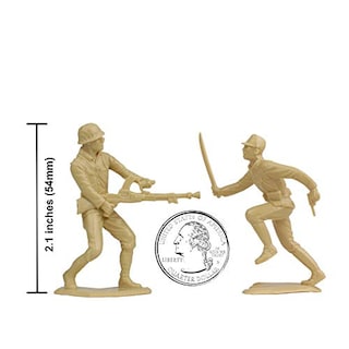 Foto 3 | Figuras de Juguete Bmc Army Men 32 Piezas de la Segunda Guerra Mundial - Venta Internacional