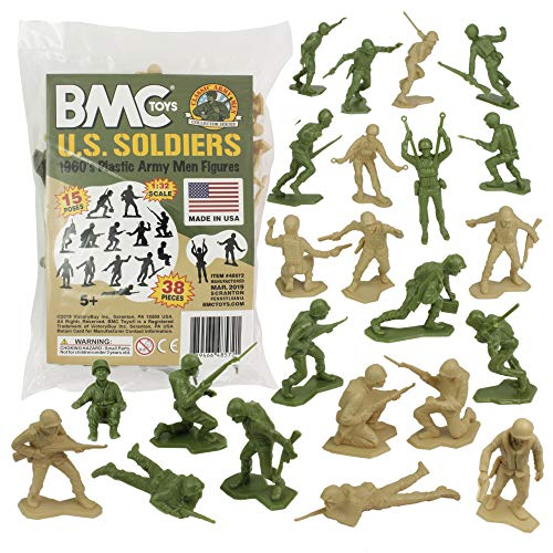 Foto 2 pulgar | Figuras Army Bmc Toys 38 Piezas  - Venta Internacional