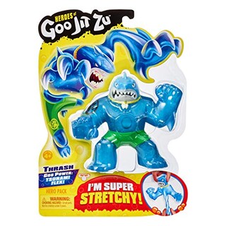 Foto 3 | Figura de Acción Heroes Of Goo Jit Zu Stretchy Shark Thrash - Venta Internacional