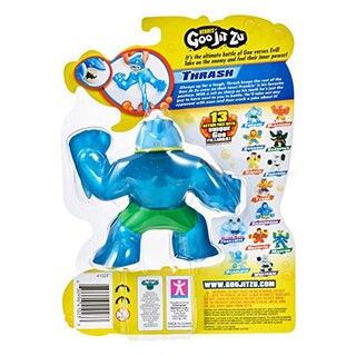 Foto 4 | Figura de Acción Heroes Of Goo Jit Zu Stretchy Shark Thrash - Venta Internacional