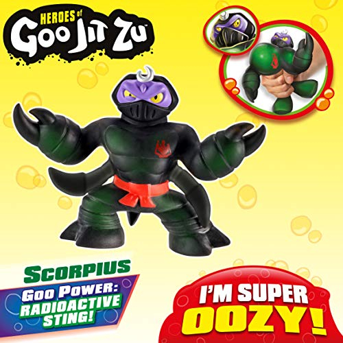 Foto 7 pulgar | Figura de Acción Heroes Of Goo Jit Zu Oozy Scorpion - Venta Internacional