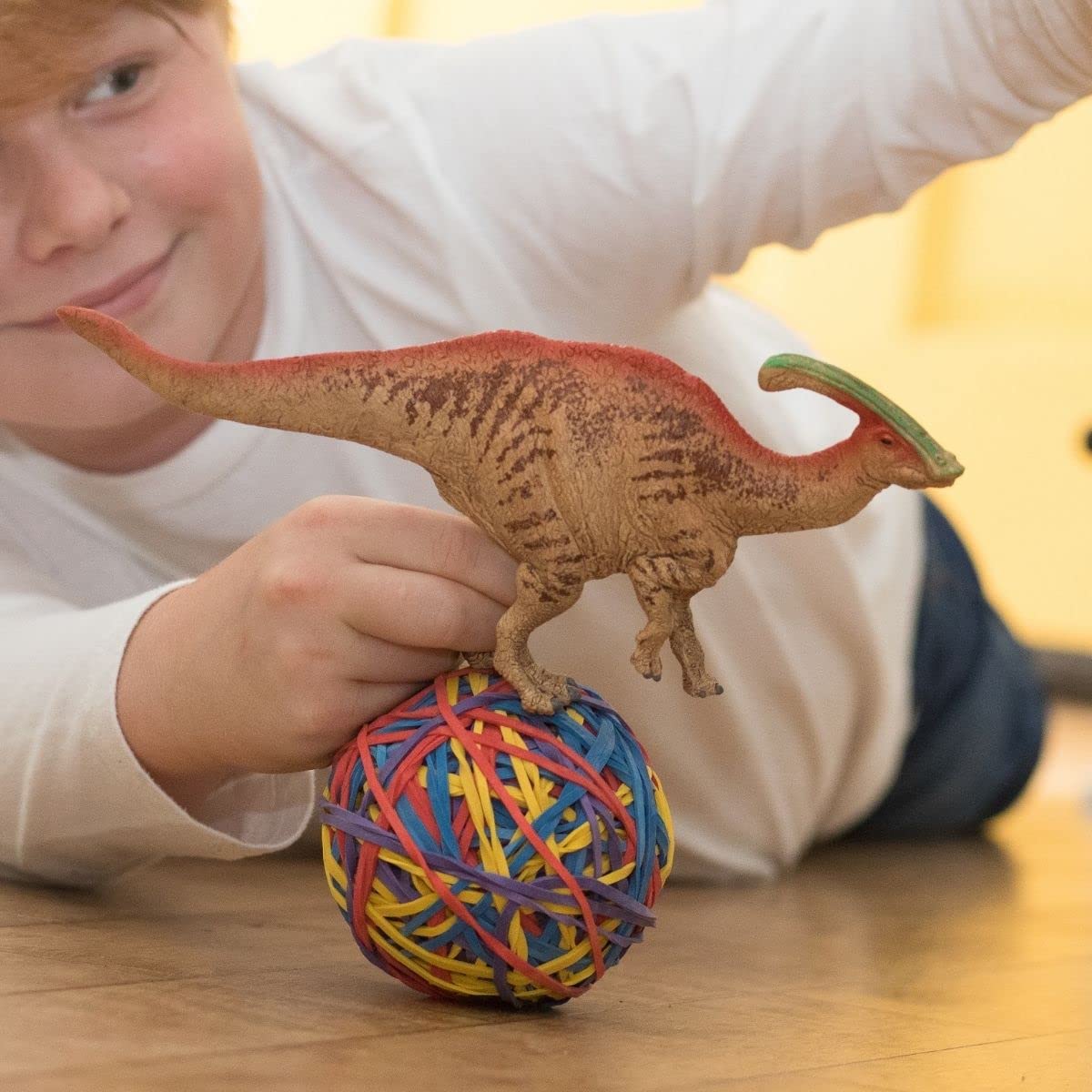 Foto 2 | Juguete de Dinosaurio Schleich Parasaurolophus Realistic - Venta Internacional