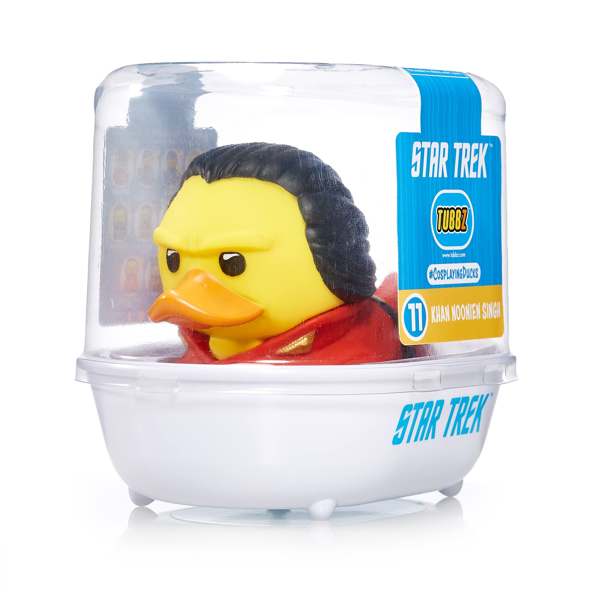 Foto 3 pulgar | Figura Coleccionable de Vinilo con Forma de Pato Tubbz Star Trek Khan - Venta Internacional