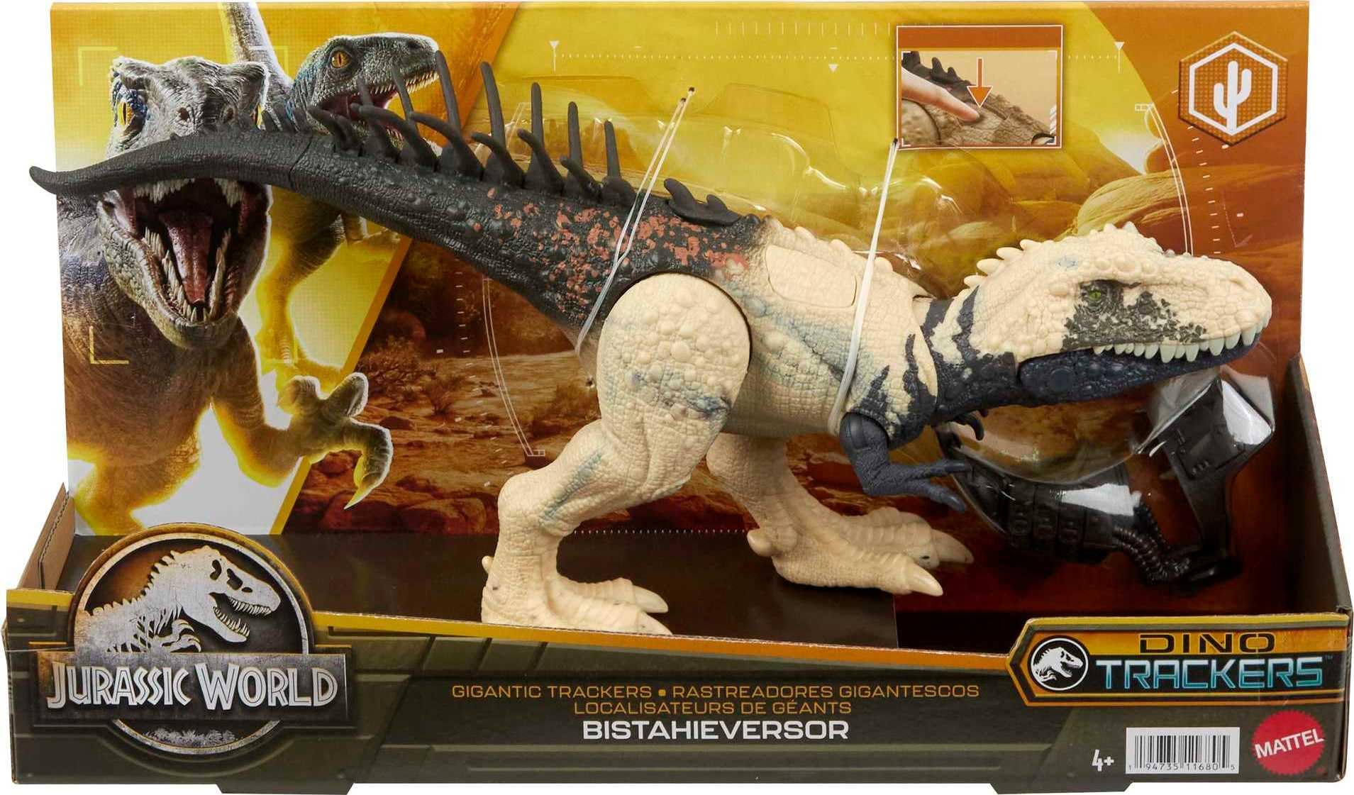 Foto 7 pulgar | Rastreadores Gigantes Mattel Jurassic World Bistahieversor - Venta Internacional