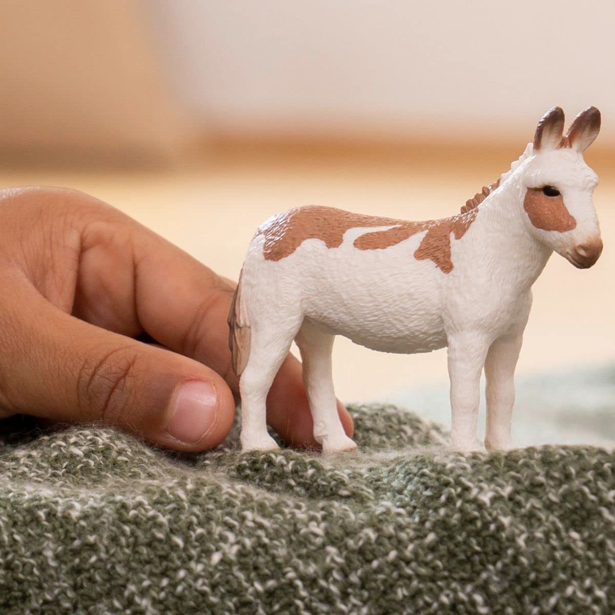 Foto 2 | Figura de Animal Schleich Farm World American Spotted Donkey - Venta Internacional