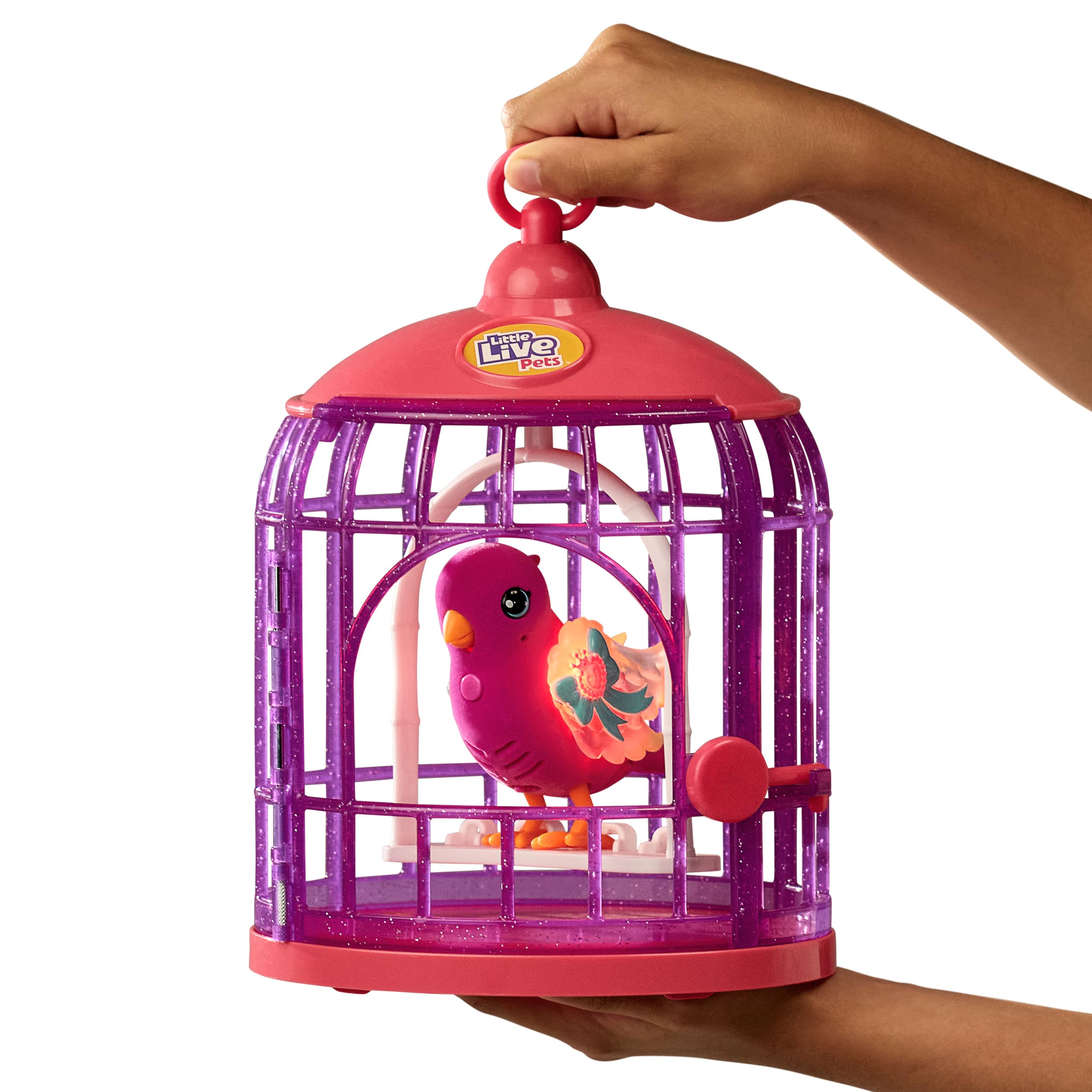 Foto 3 | Jaula para Pájaros Toy Little Live Pets con Alas Iluminadas - Venta Internacional