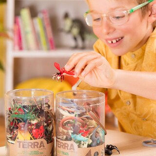Foto 3 | Toy Bugs & Insects Tube Terra by Battat Con 60 Minifiguras - Venta Internacional
