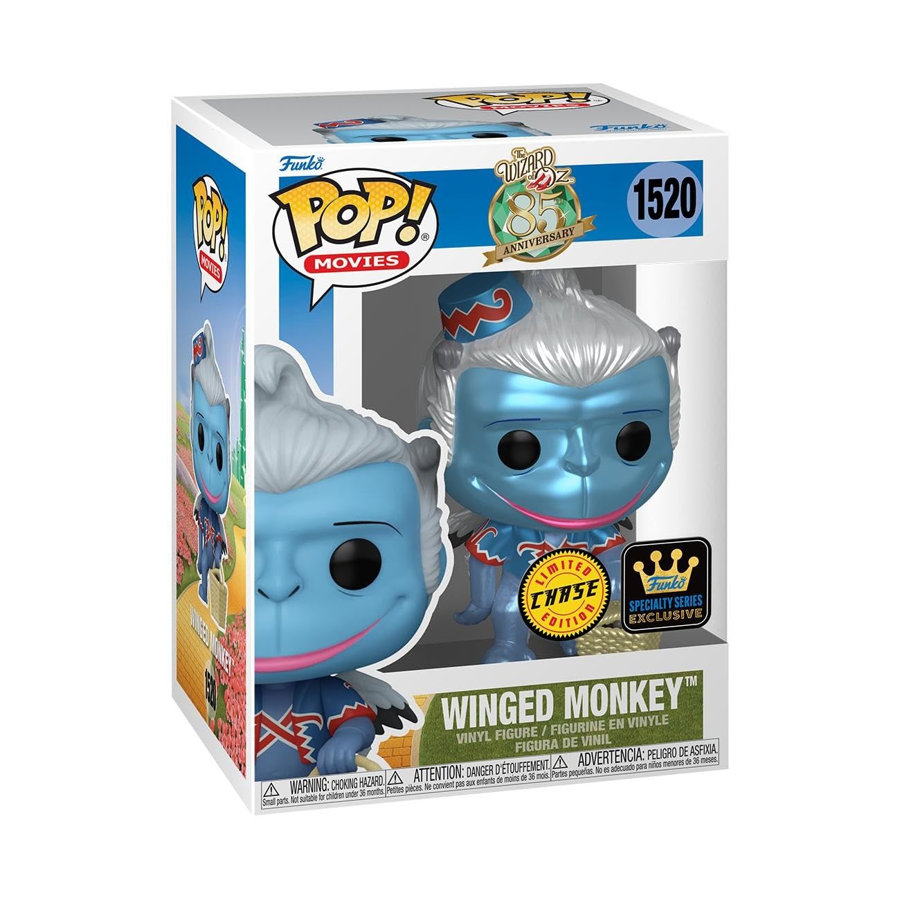 Foto 3 | Figura de Vinilo Funko Pop! Películas: El Mono Alado del Mago de Oz - Venta Internacional