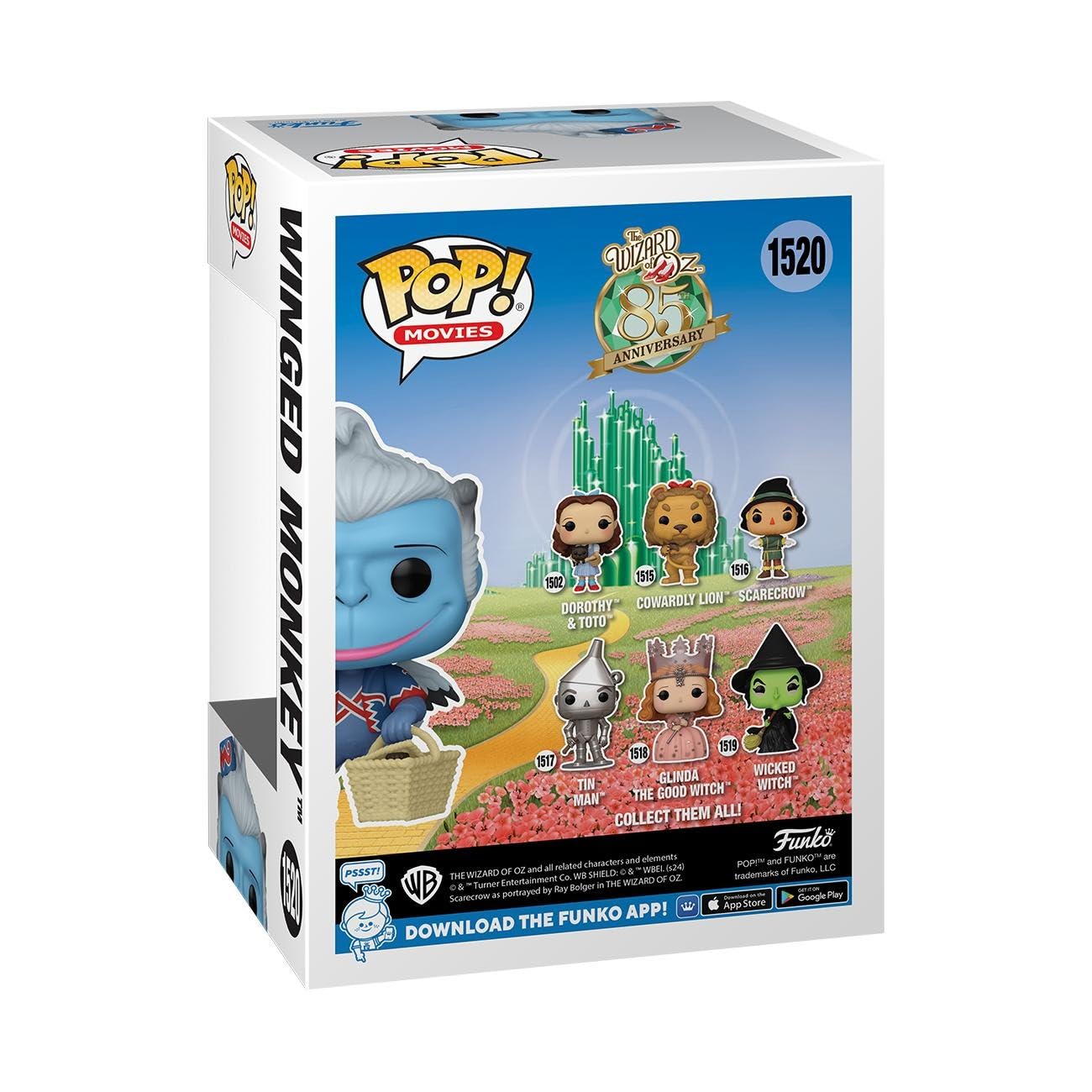Foto 5 | Figura de Vinilo Funko Pop! Películas: El Mono Alado del Mago de Oz - Venta Internacional