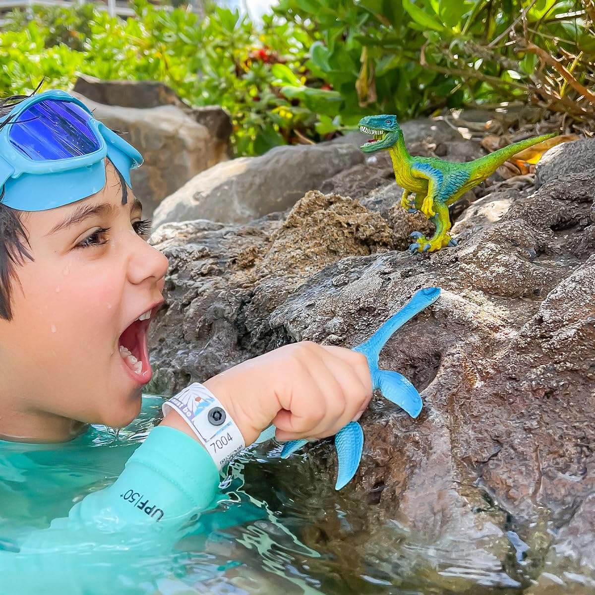 Foto 6 | Figura de Dinosaurio Schleich Velocirraptor Realista  - Venta Internacional