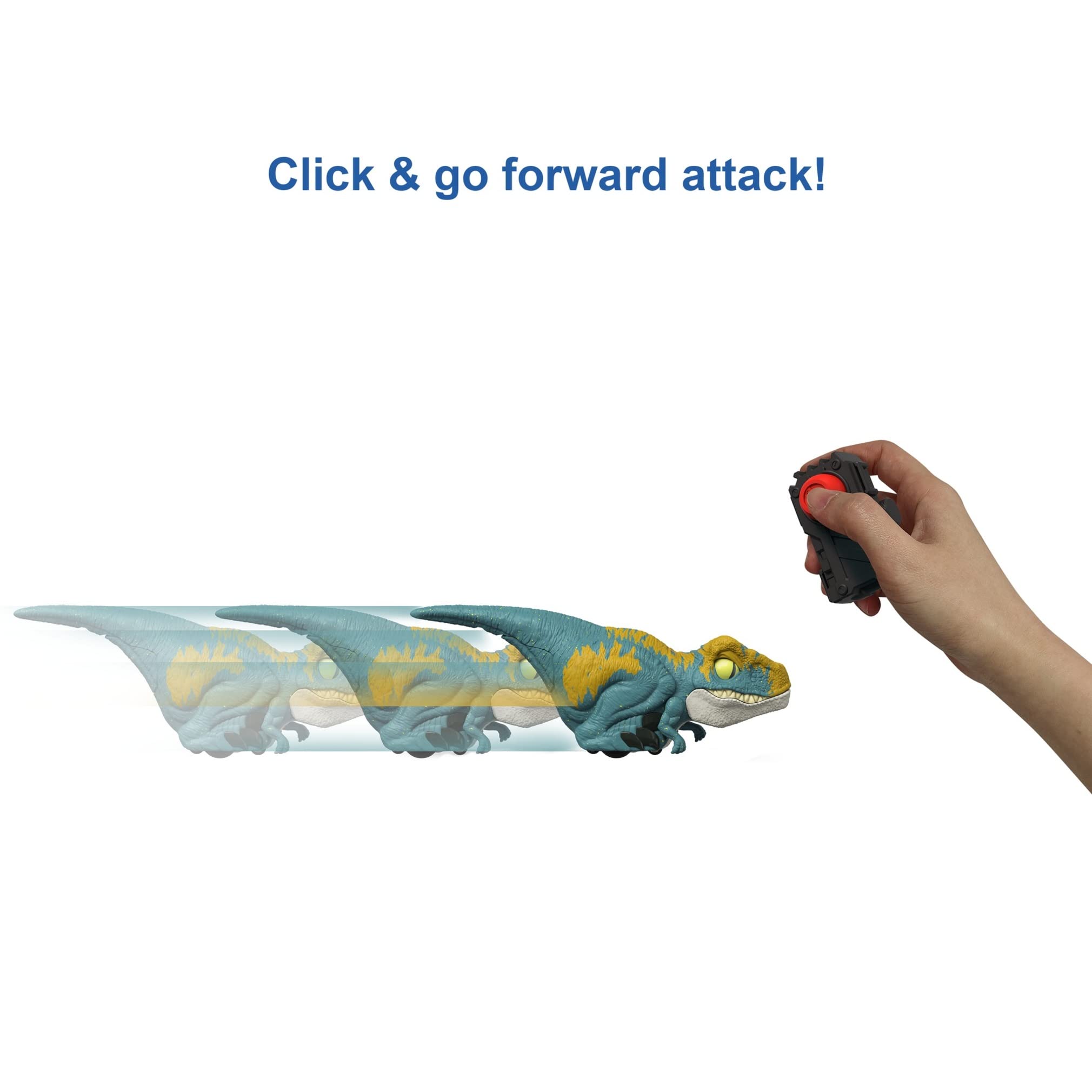 Foto 3 pulgar | Figura de Acción Mattel Jurassic World Dominion Velociraptor - Venta Internacional