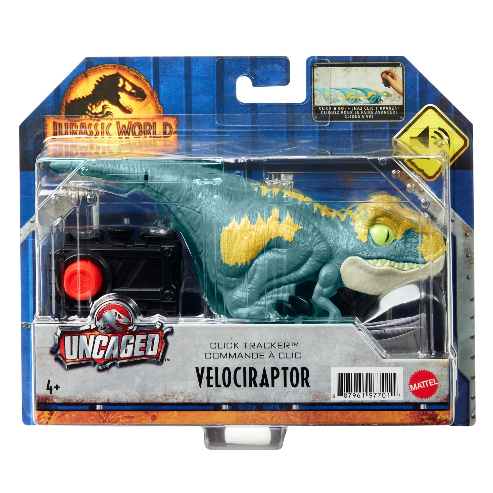 Foto 6 pulgar | Figura de Acción Mattel Jurassic World Dominion Velociraptor - Venta Internacional