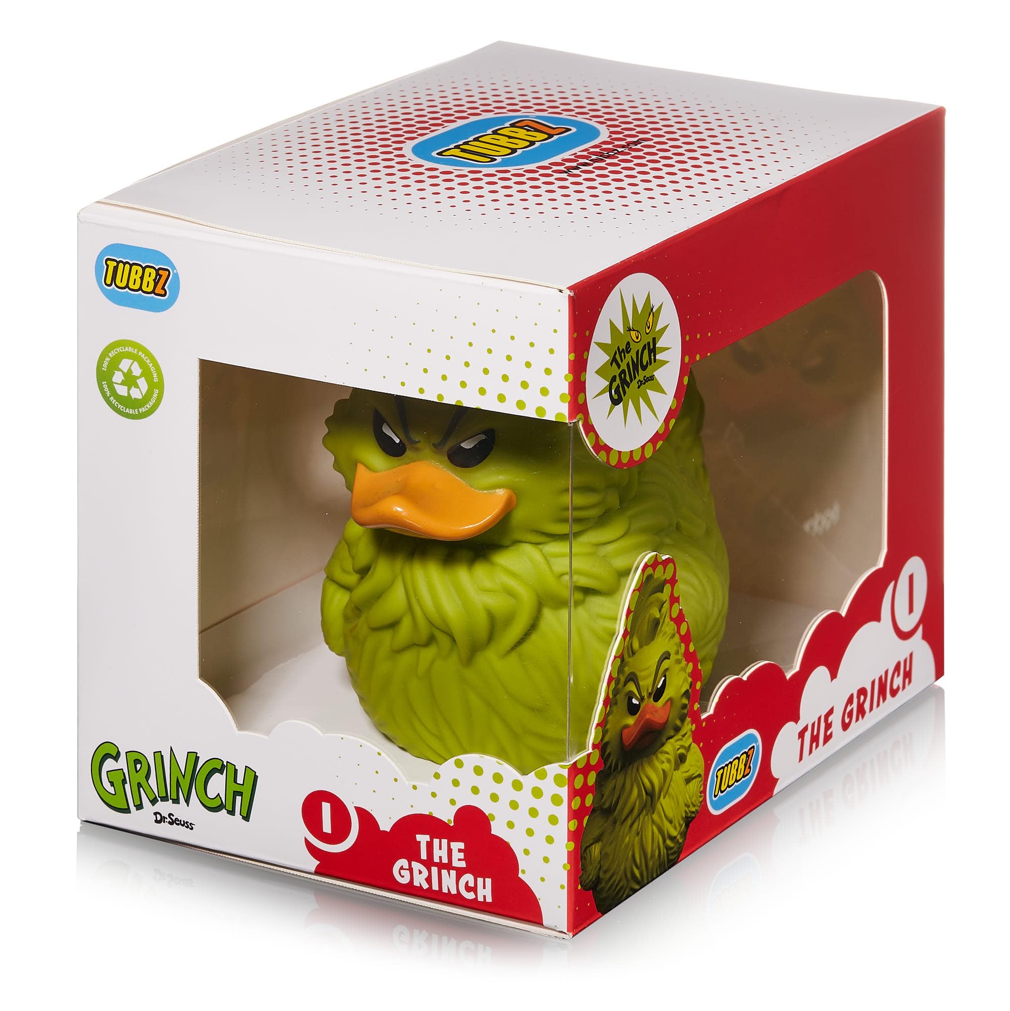 Foto 3 pulgar | Figura Coleccionable de Vinilo Con Forma De Pato De Goma Tubbz Dr. Seuss Grinch - Venta Internacional