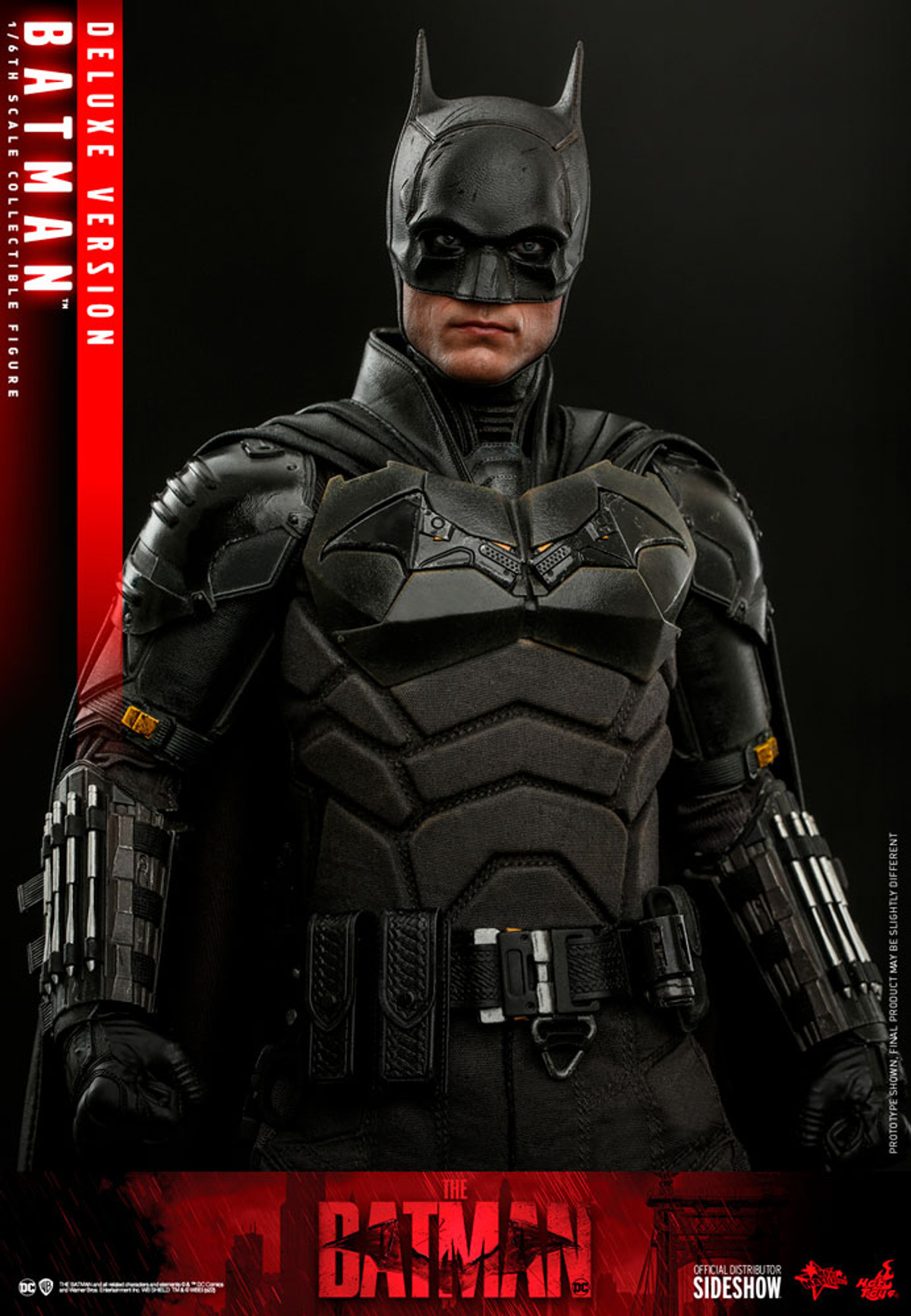 Foto 4 pulgar | Figura Hot Toys DC The Batman 2022 Deluxe Version Escala 1:6