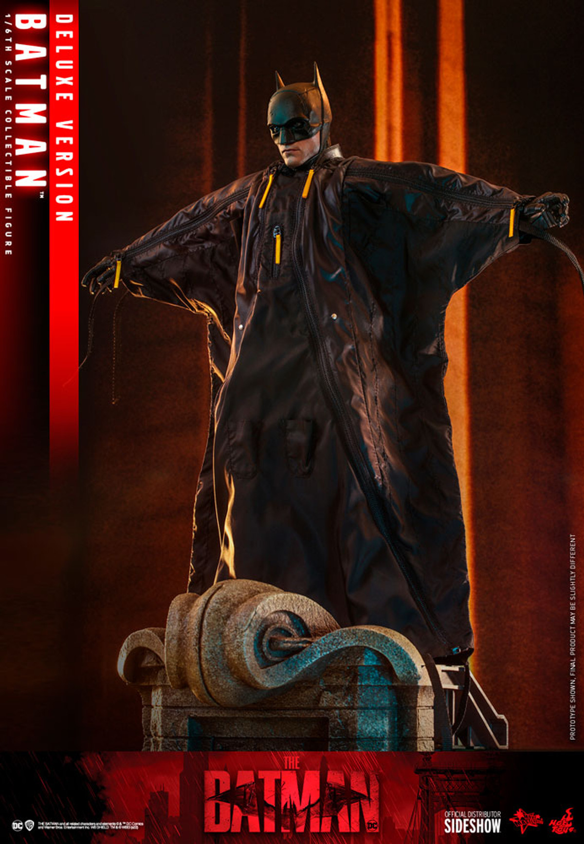 Foto 6 pulgar | Figura Hot Toys DC The Batman 2022 Deluxe Version Escala 1:6