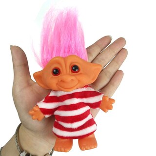 Foto 2 | Muñeco Troll Yintlilocn Vintage con Pelo Rojo - Venta Internacional