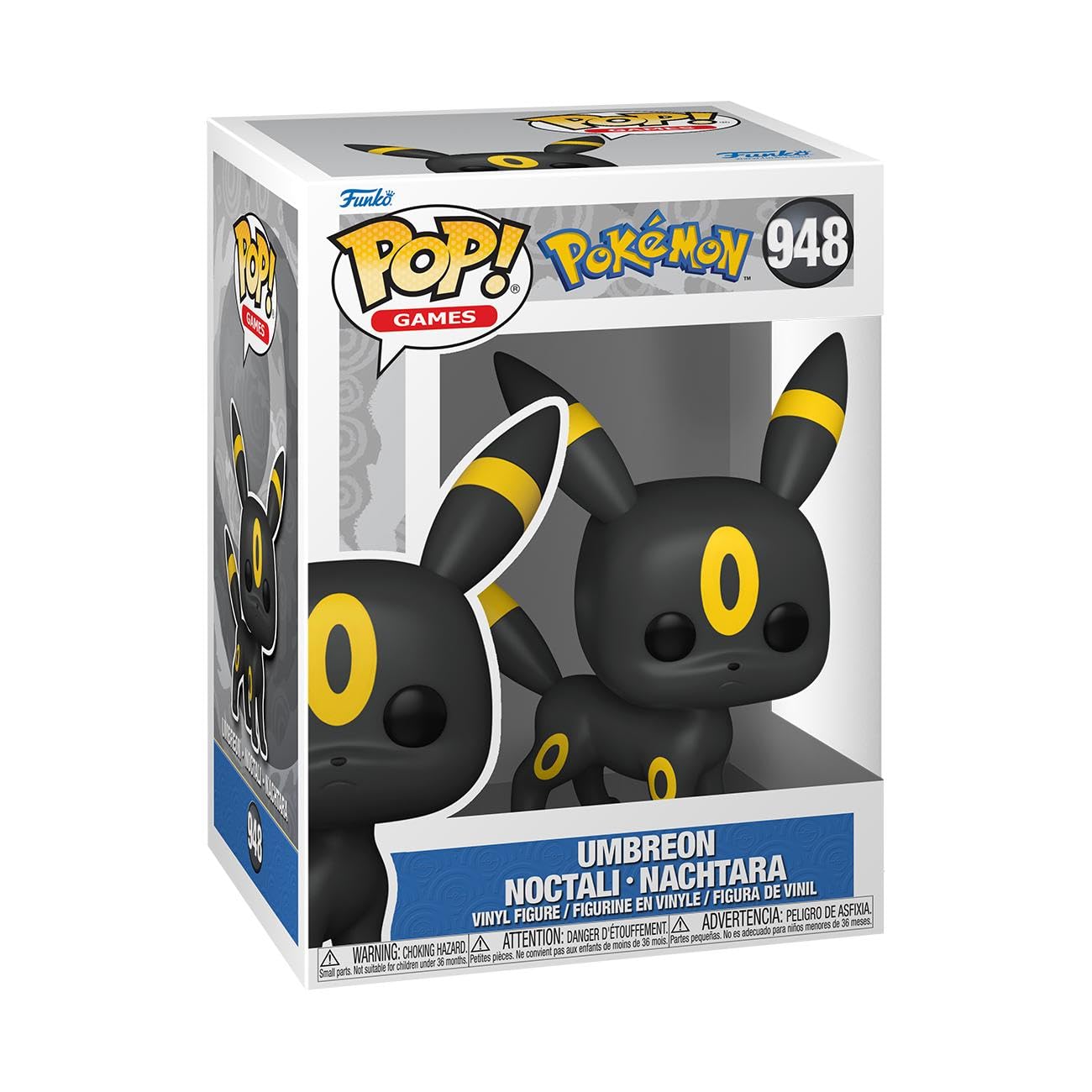 Figura de Vinilo Coleccionable Funko Pop! Juegos Pokemon Umbreon - Venta Internacional