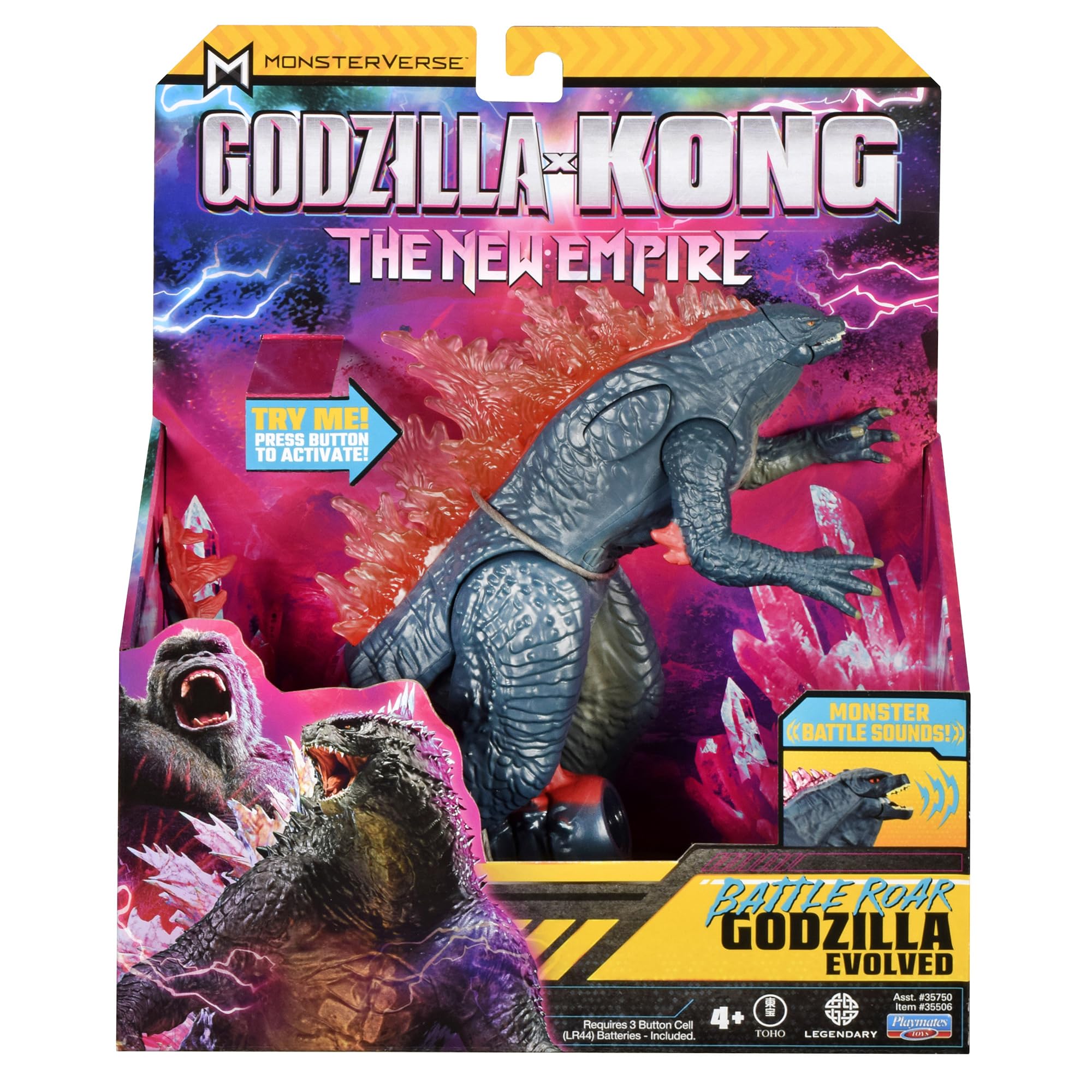 Foto 5 pulgar | Figura De Acción Godzilla X Kong Playmates Toys  7 - Venta Internacional.